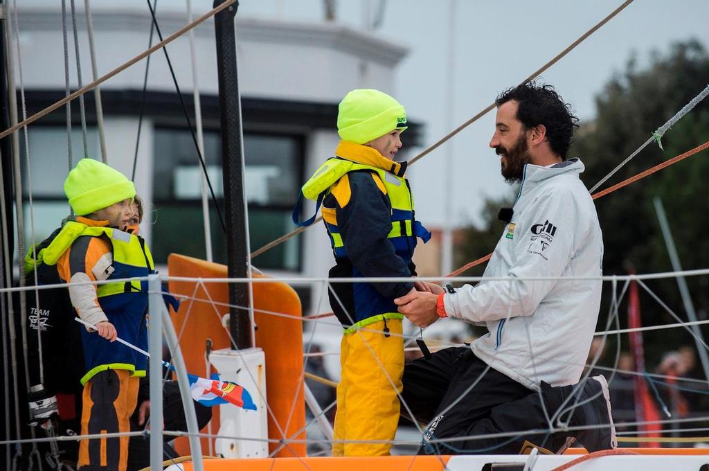 Louis Burton - Vendée Globe ©  Olivier Blanchet / DPPI / Vendee Globe http://www.vendeeglobe.org/